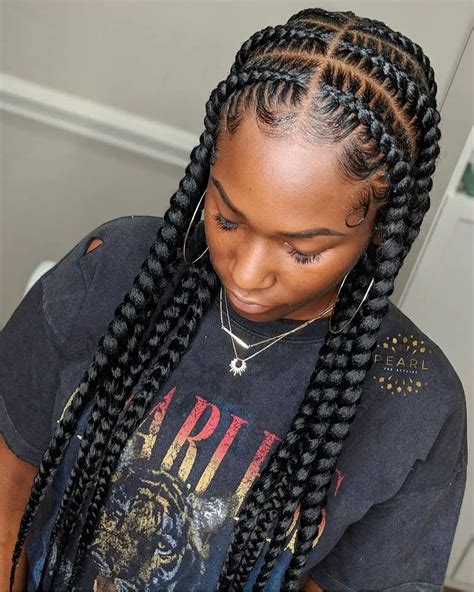 In this hairstyle, long braids are pulled back and styled in as many as you want. 9. Top Knot Box Braid for Men. Like the high bun, this top knot is done in box braids. However, this is most suited for very long hair to be able to pull up the braids on top and secure it with a knot. 10.